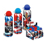 BORRACCIA IN ALLUMINIO 500ML 3PZ ASS. AVENGERS